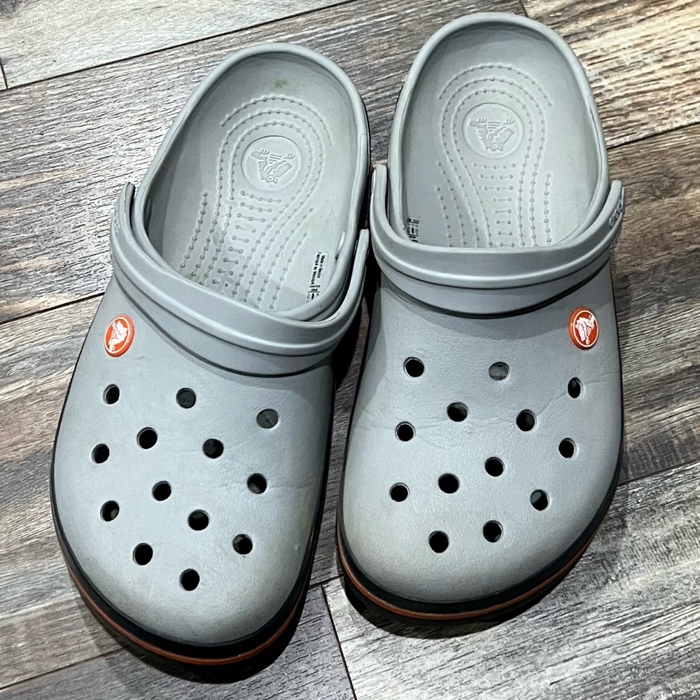 Light Gray Crocs